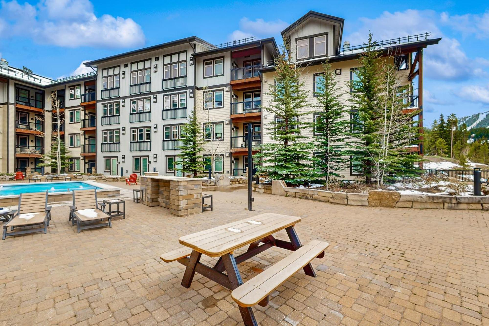 Founders Pointe Condo 冬季公园 外观 照片