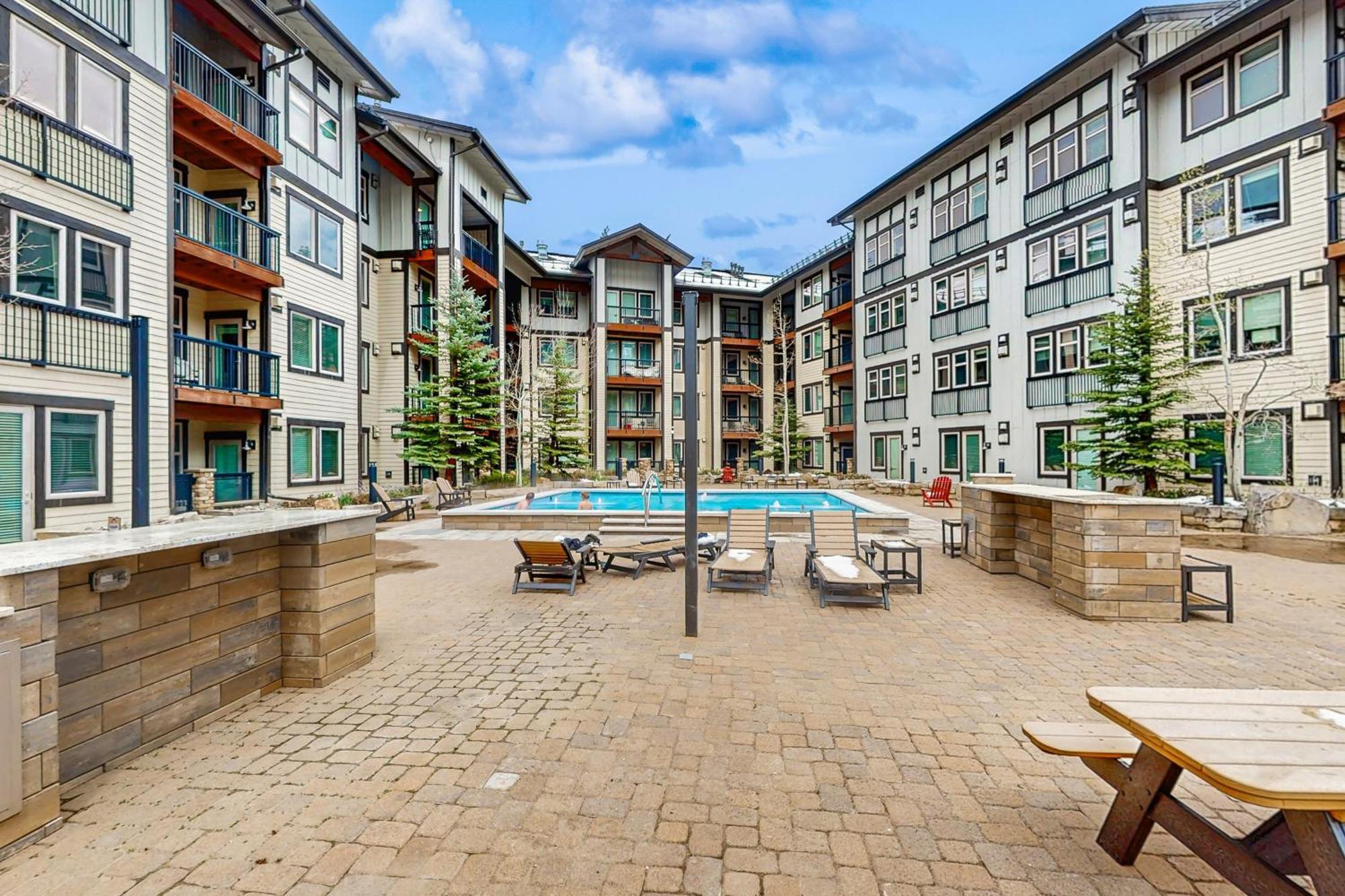 Founders Pointe Condo 冬季公园 外观 照片